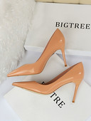 Običan model ženskih cipela na tanku petu u više boja