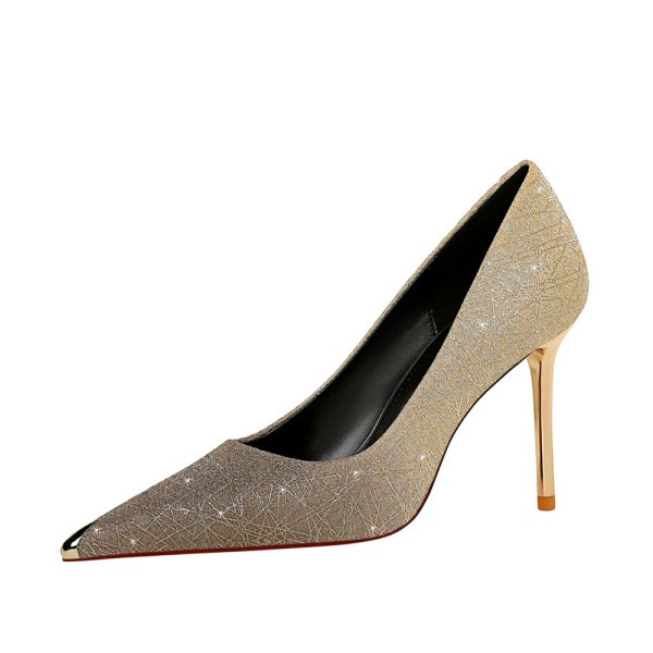 Elegantne ženske cipele na visoku tanku petu u tri boje