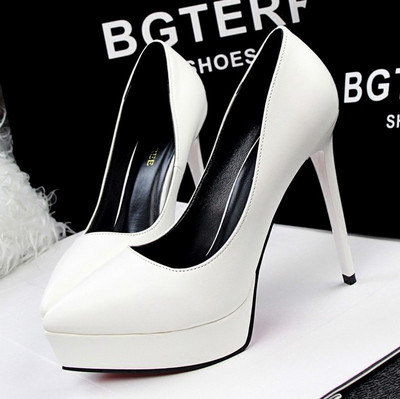 Ženske cipele s platformom i tankom petom od 12 cm