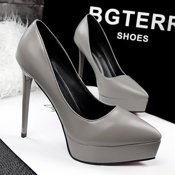 Ženske cipele s platformom i tankom petom od 12 cm