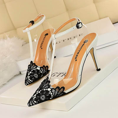 Ženske cipele na tanku petu - model na špic u više boja