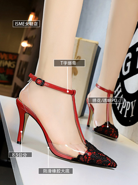 Ženske cipele na tanku petu - model na špic u više boja