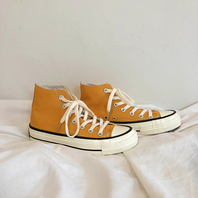 Ležerne ženske platnene tenisice s ravnim potplatom