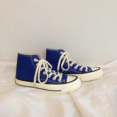 Ležerne ženske platnene tenisice s ravnim potplatom