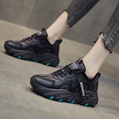 Casual ženske cipele s vezicama i grubim potplatom u tri boje