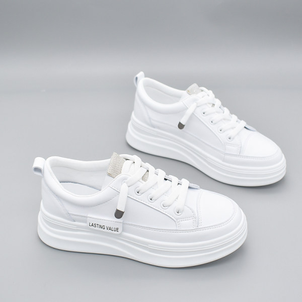 Moderne ženske tenisice od eko kože sa vezicama