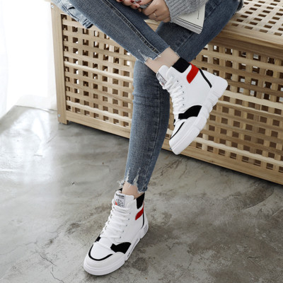 Novi model ženskih visokih tenisica sa vezicama i ravnim đonom