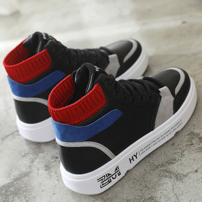 Novi model ženskih visokih tenisica sa vezicama i ravnim đonom