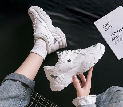 Moderne ženske tenisice od eko kože i eko brušene kože