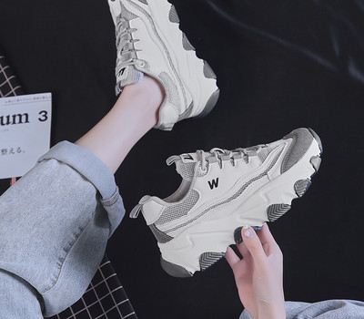 Moderne ženske tenisice od eko kože i eko brušene kože