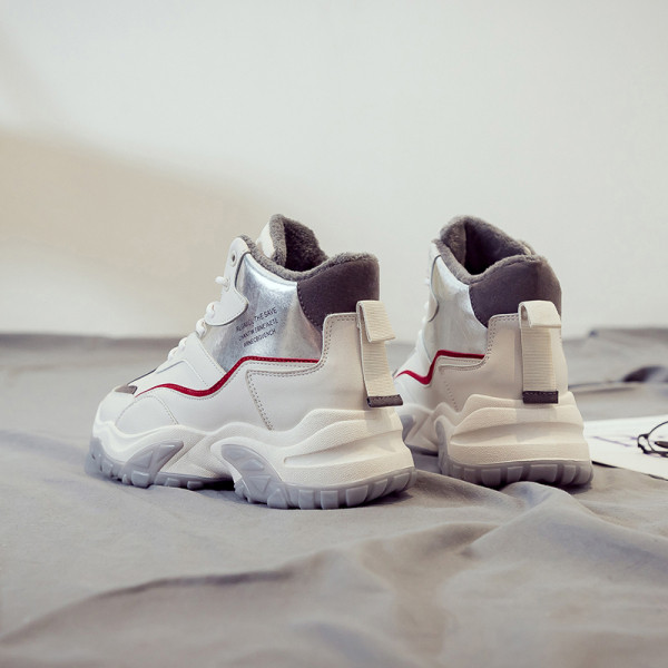 Ženske ležerne tenisice s toplom postavom pogodne za zimu