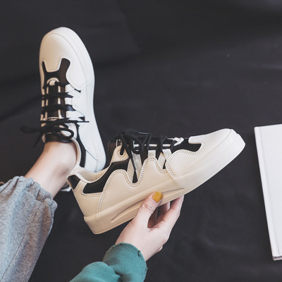 Ženske tenisice sa vezicama i ravnim đonom pogodne za proljeće