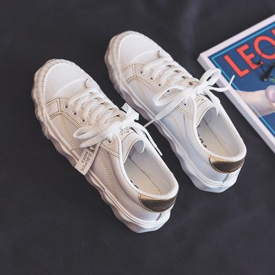 Casual ženske tenisice od eko kože i vezicama