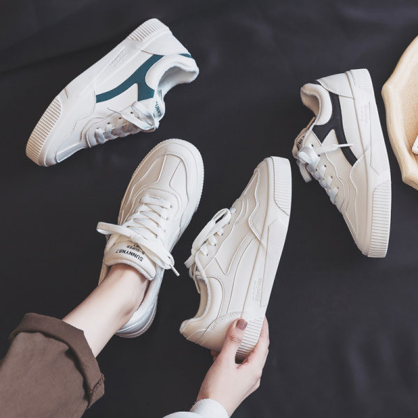 Ženske casual tenisice od eko kože sa vezicama