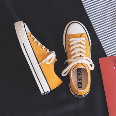 Ležerne ženske tenisice s ravnim potplatom i vezicama u više boja