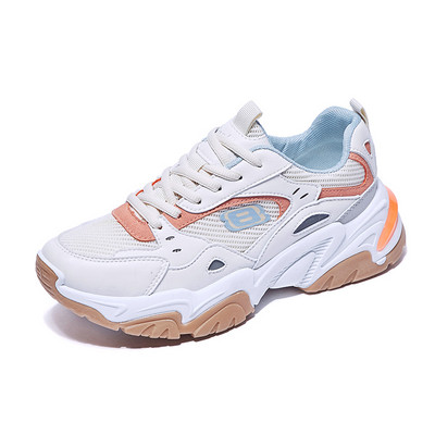 Ležerne ženske prozračne tenisice s platformom od 4 cm