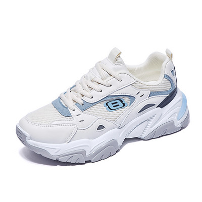 Ležerne ženske prozračne tenisice s platformom od 4 cm