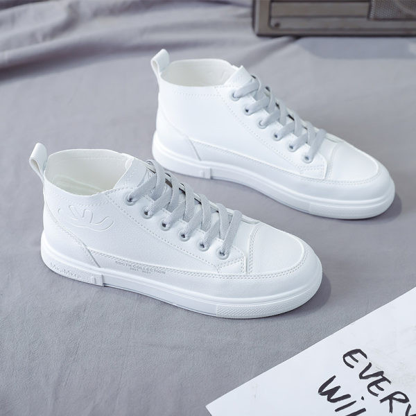 Casual ženske tenisice od eko kože sa ravnim đonom