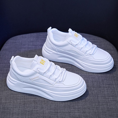 Ležerne ženske tenisice s ravnim potplatom s vezicama