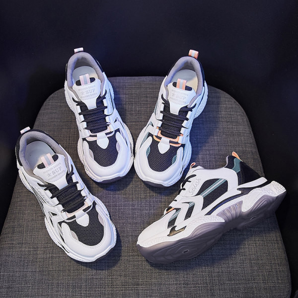 Ženske casual tenisice sa vezicama u dvije boje