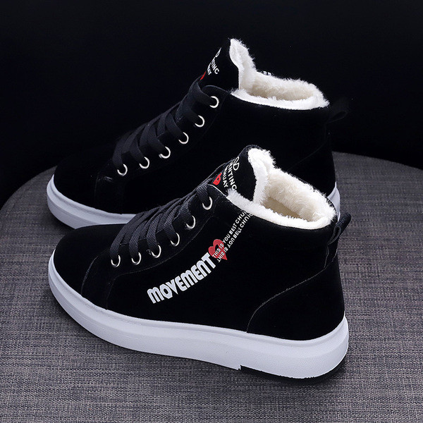 Ženske tenisice od eko brušene kože sa natpisima