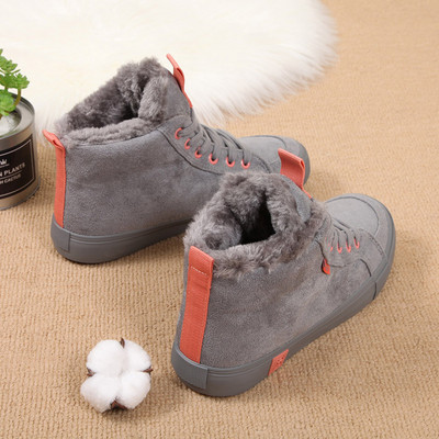 Ženske tenisice od eko brušene kože sa vezicama