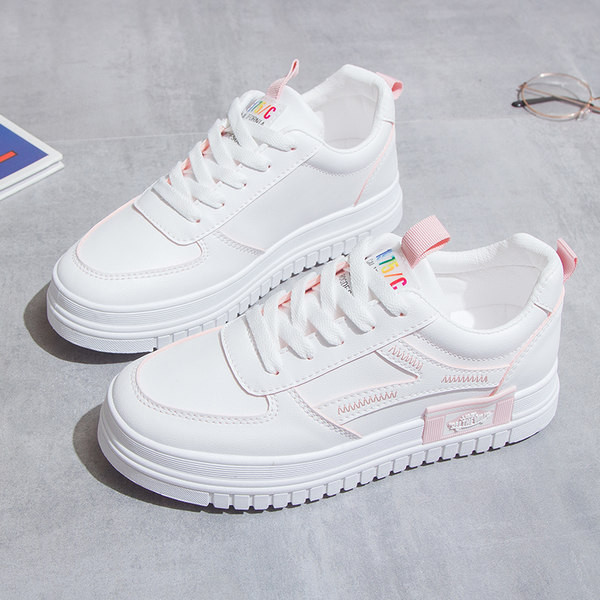 Casual ženske tenisice od eko kože sa vezicama