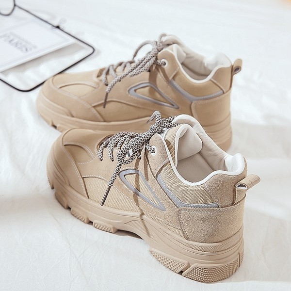 Ženske proljetno-jesenske gležnjače od eko brušene kože