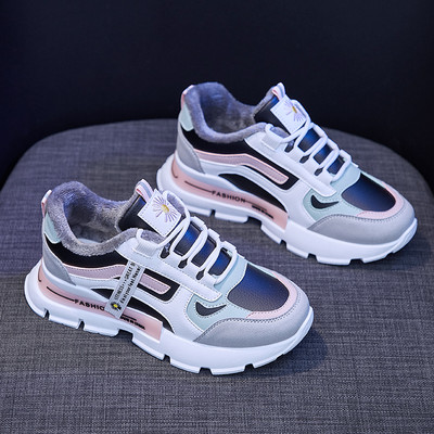 Ležerne ženske tenisice s mekom podstavom i vezicama