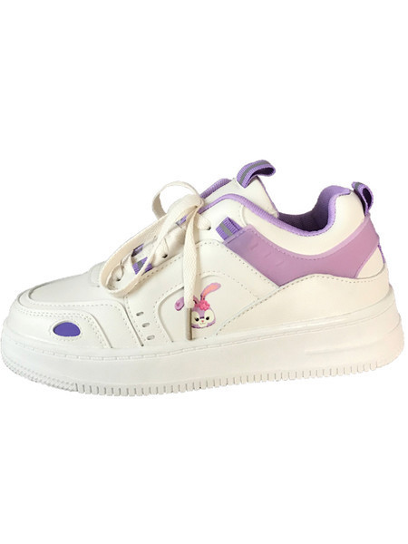 Novi model proljetnih ženskih tenisica sa vezicama u bijeloj boji