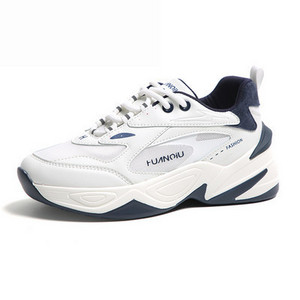 Ležerne ženske tenisice - s grubim potplatom i vezicama