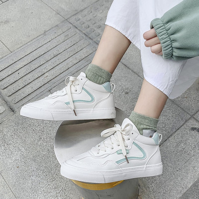 Ženske tenisice od eko kože sa ravnim đonom