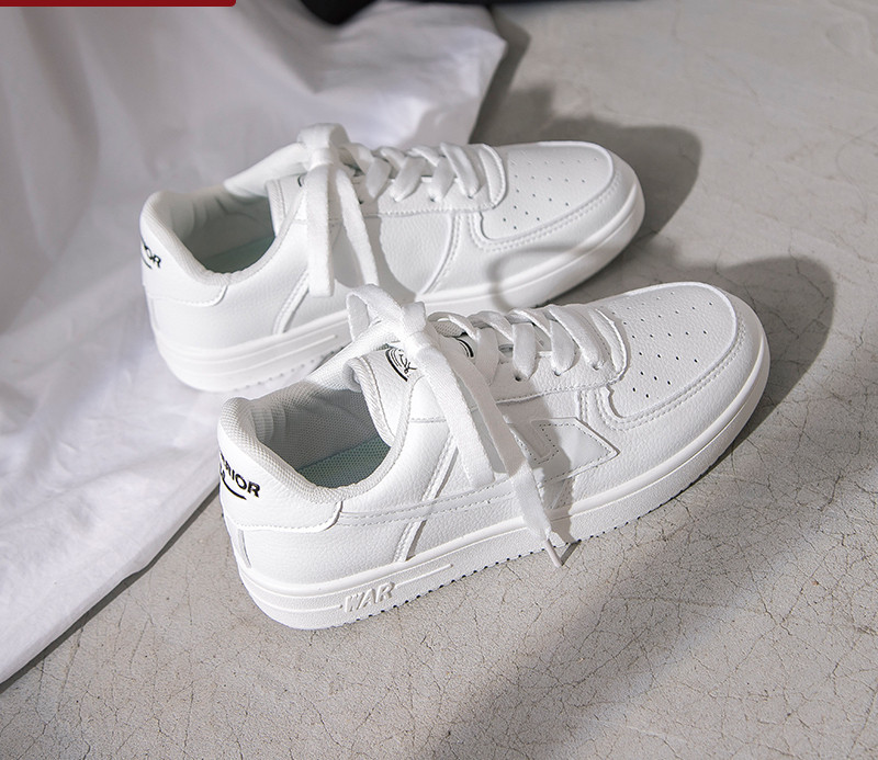 Ženske ležerne kožne tenisice na ravnom đonu