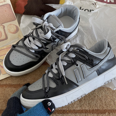 Ženske antilop tenisice sa vezicama i ravnim đonom u tri boje