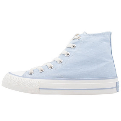 Platnene ženske ležerne tenisice s ravnim potplatom