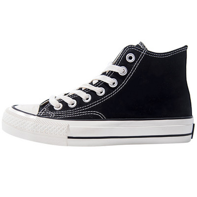 Platnene ženske ležerne tenisice s ravnim potplatom