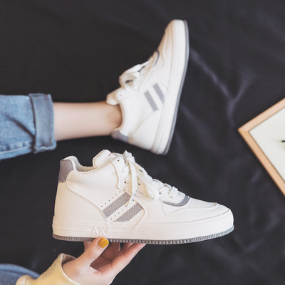 Casual tenisice od eko kože visoki model za žene