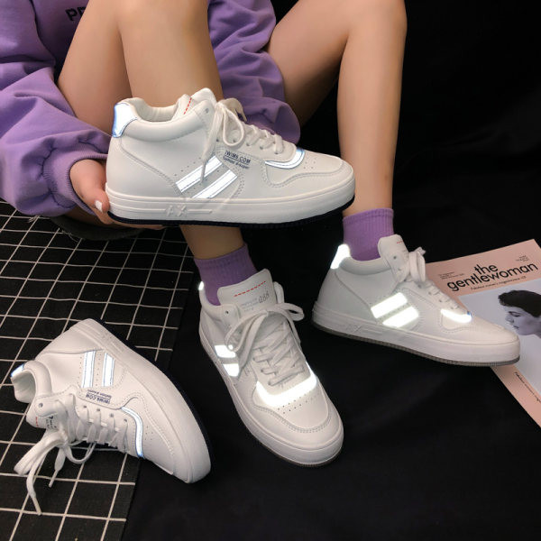 Casual tenisice od eko kože visoki model za žene