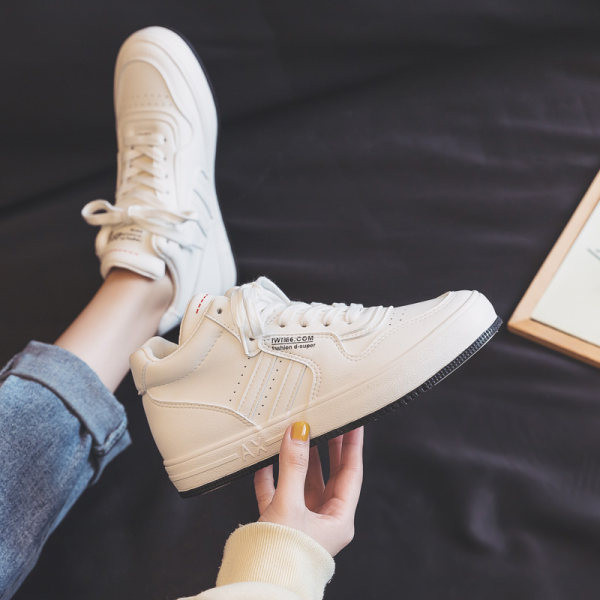 Casual tenisice od eko kože visoki model za žene