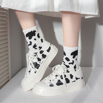 Ženske platnene tekstilne tenisice sa animal printom