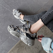 Ženske tenisice od eko kože i tekstila