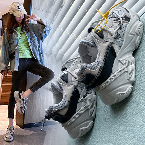 Ženske tenisice od eko kože i tekstila