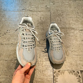 Casual tenisice od eko brušene kože i tekstila