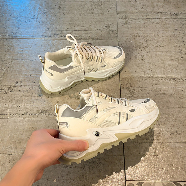 Casual tenisice od eko brušene kože i tekstila