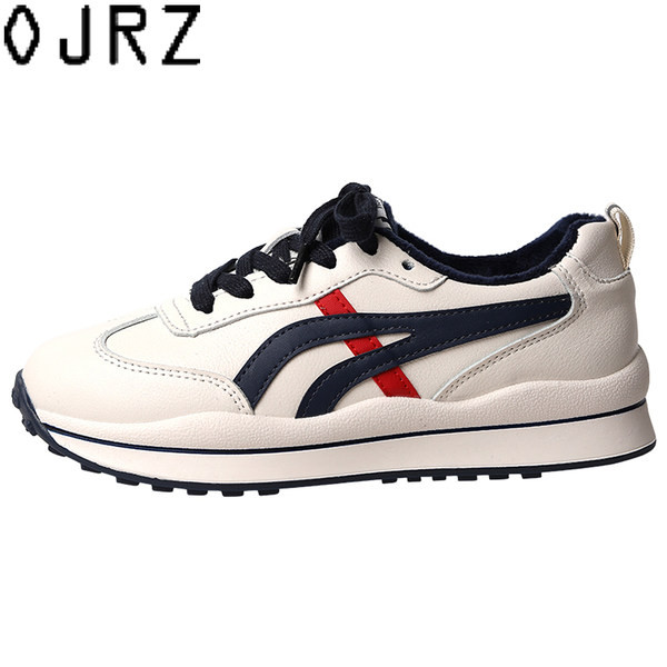 Ženske tenisice od eko kože sa rubovima u boji