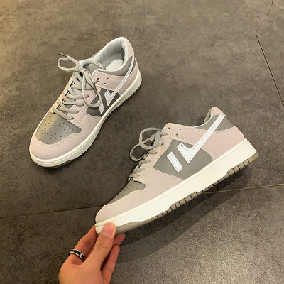 Ženske ležerne kožne tenisice s ravnim potplatom