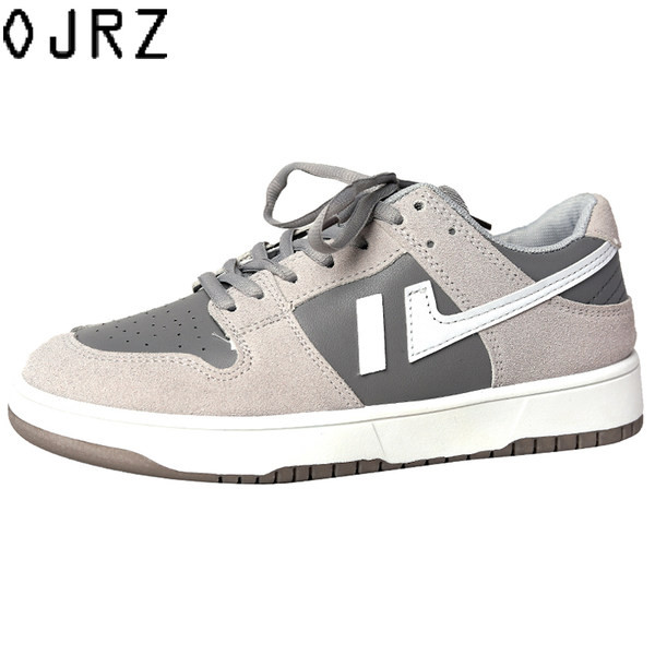 Ženske ležerne kožne tenisice s ravnim potplatom