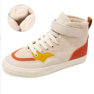 Ženske tenisice s toplom postavom i ravnim potplatom