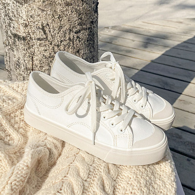 Model nou de adidași de damă din material textil cu talpă plată