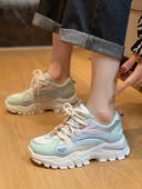 Ležerne ženske tenisice s grubom platformom od 6 cm